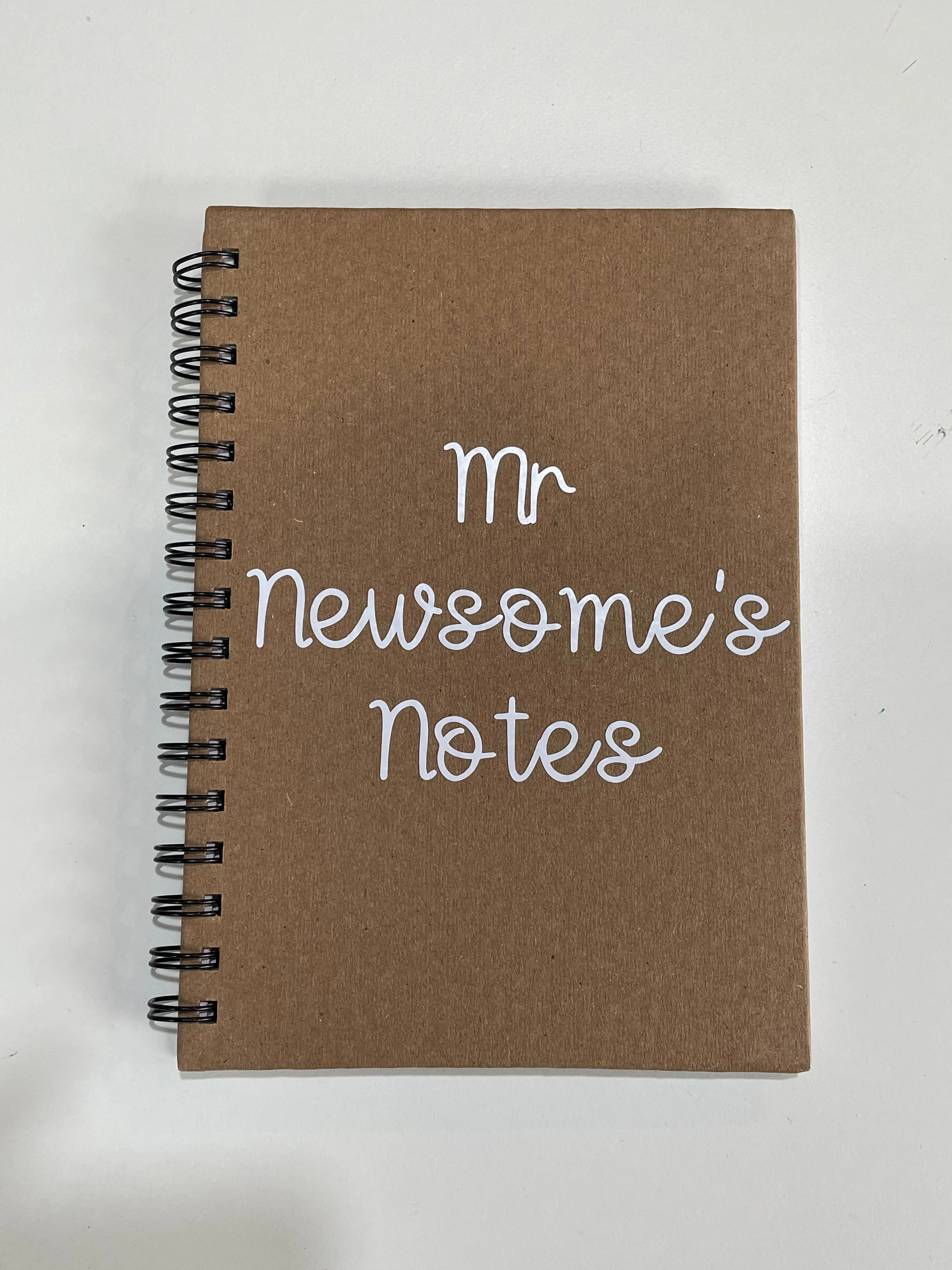 Personalised Note book