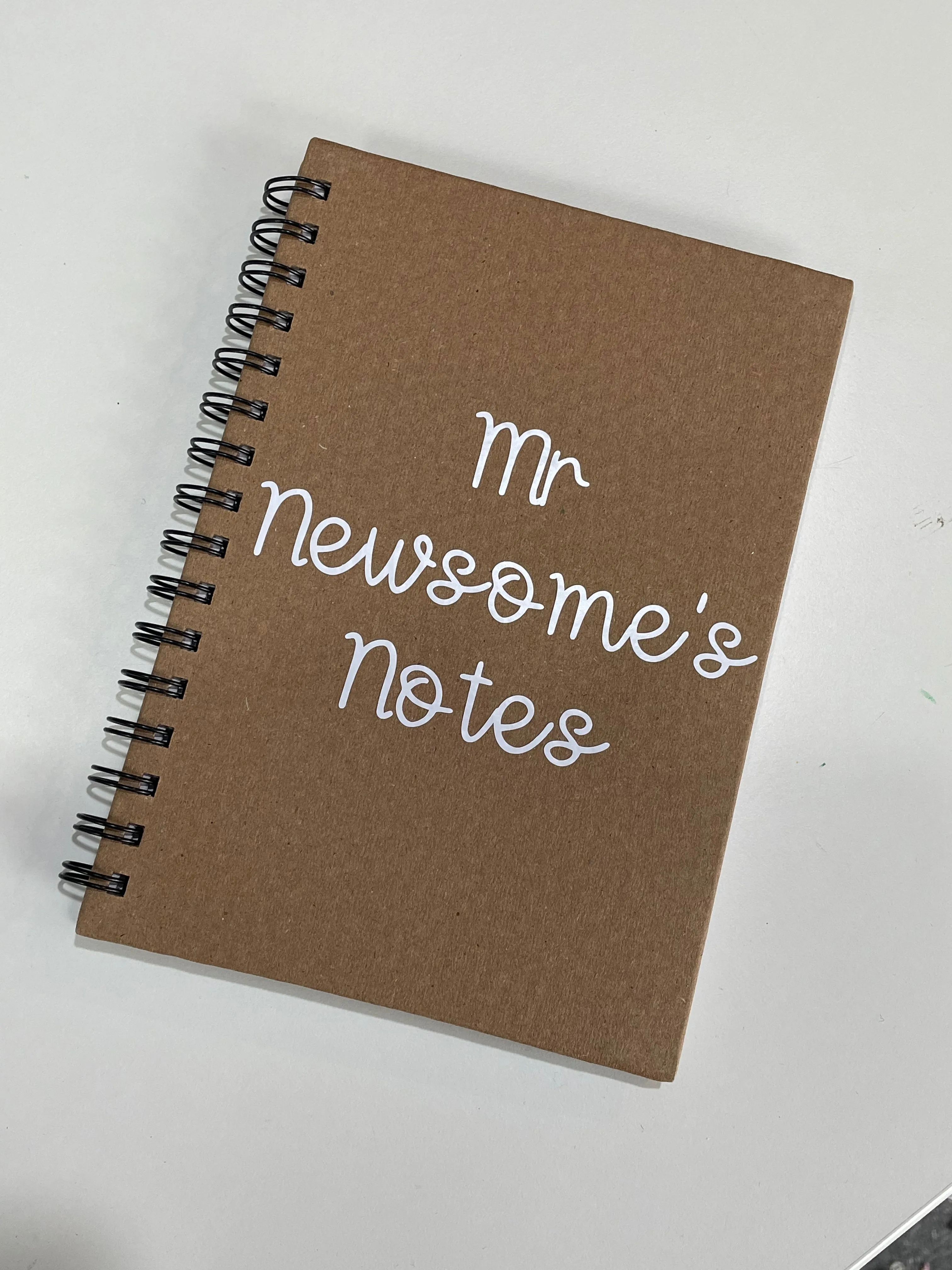 Personalised Note book