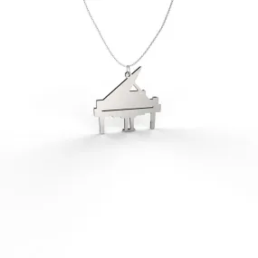 Piano Stainless Steel Necklace [FINAL SALE]