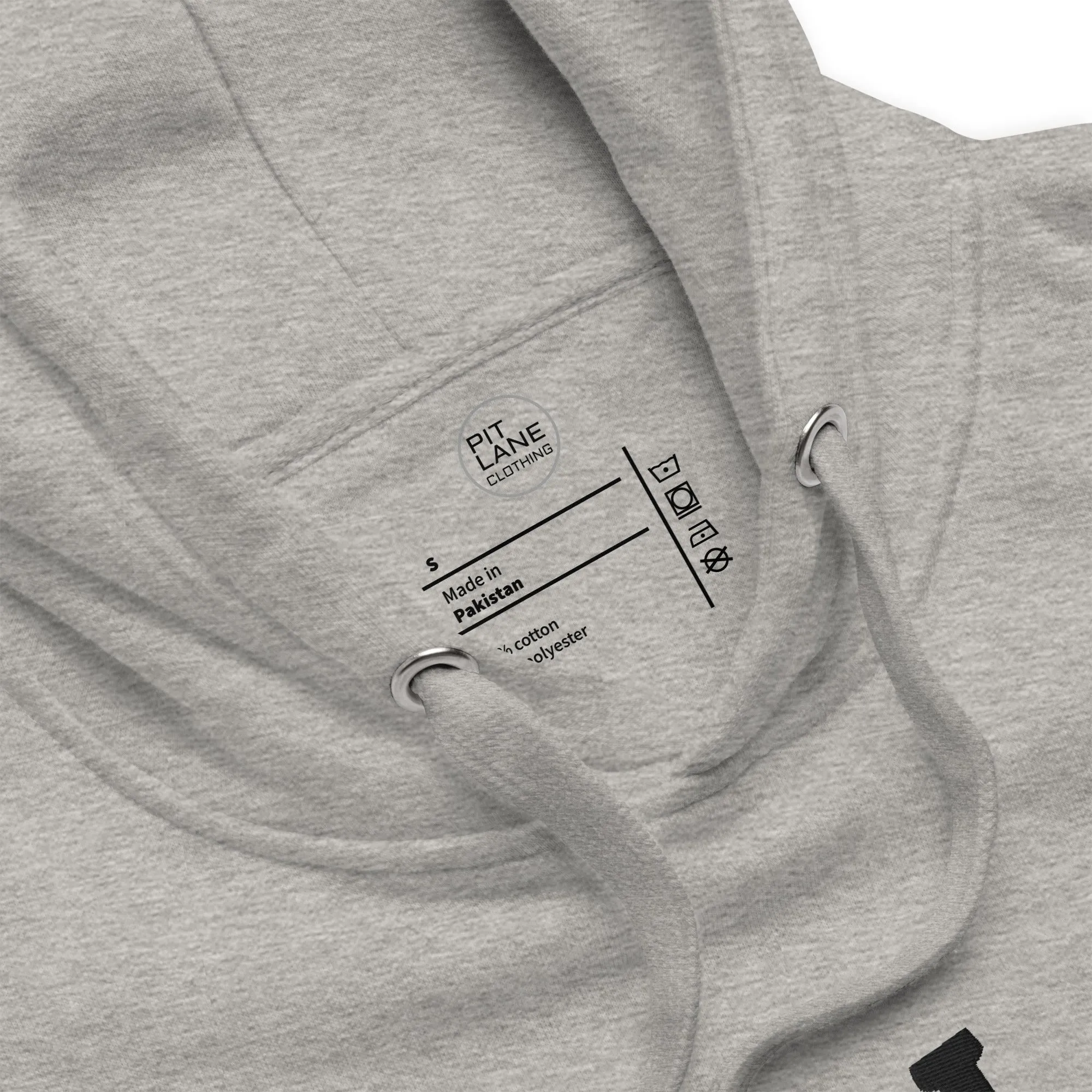 PIT LANE CLOTHING Embroidered Heavyweight Hoodie