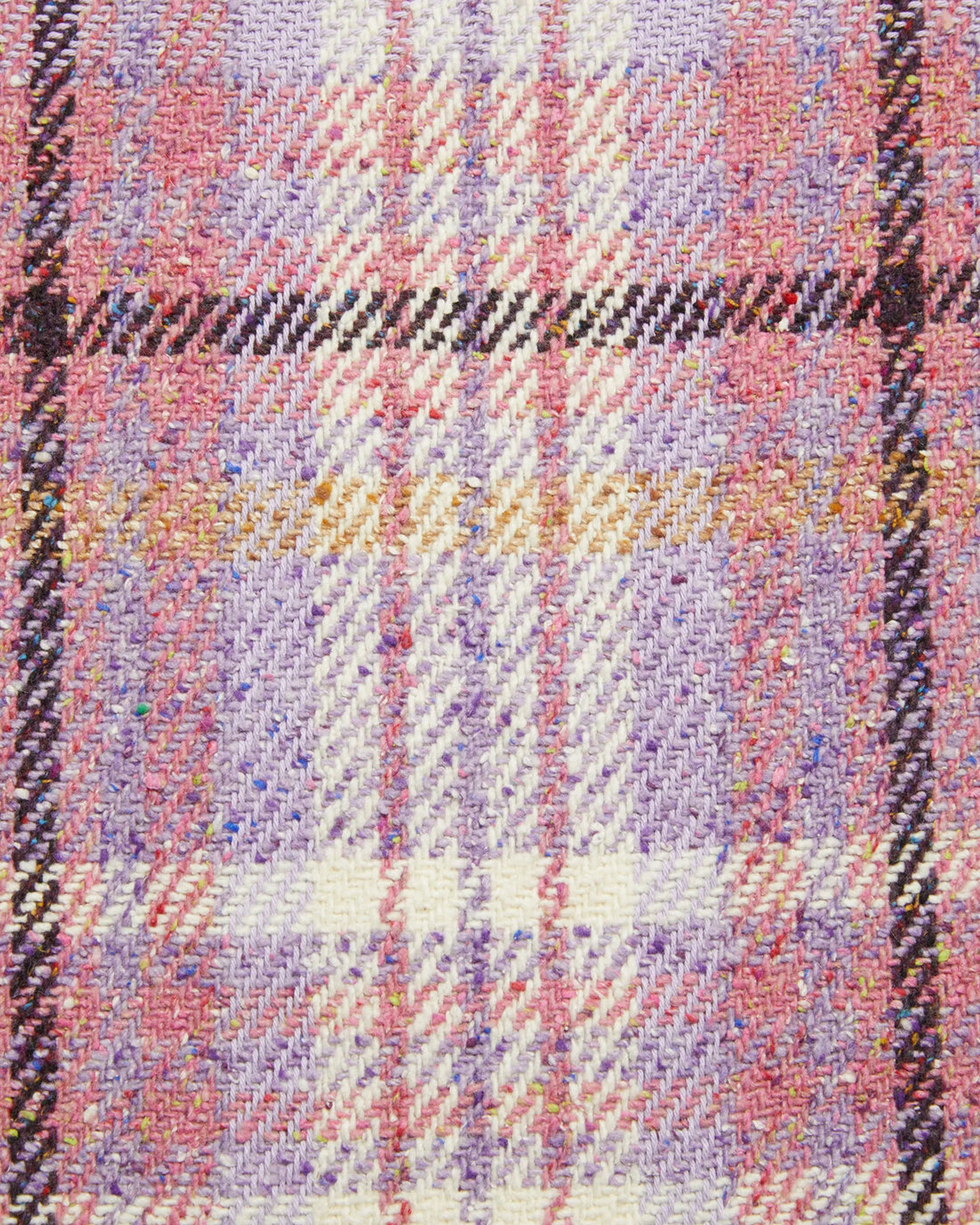 Plaid Fringe Scarf