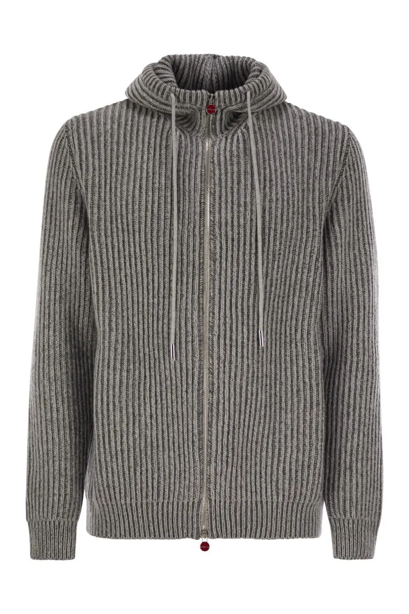 PLUSH CUT CASHMERE JACKET