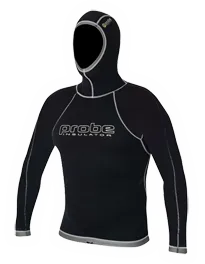 Probe Insulator Men's Hooded Long Sleeve Top