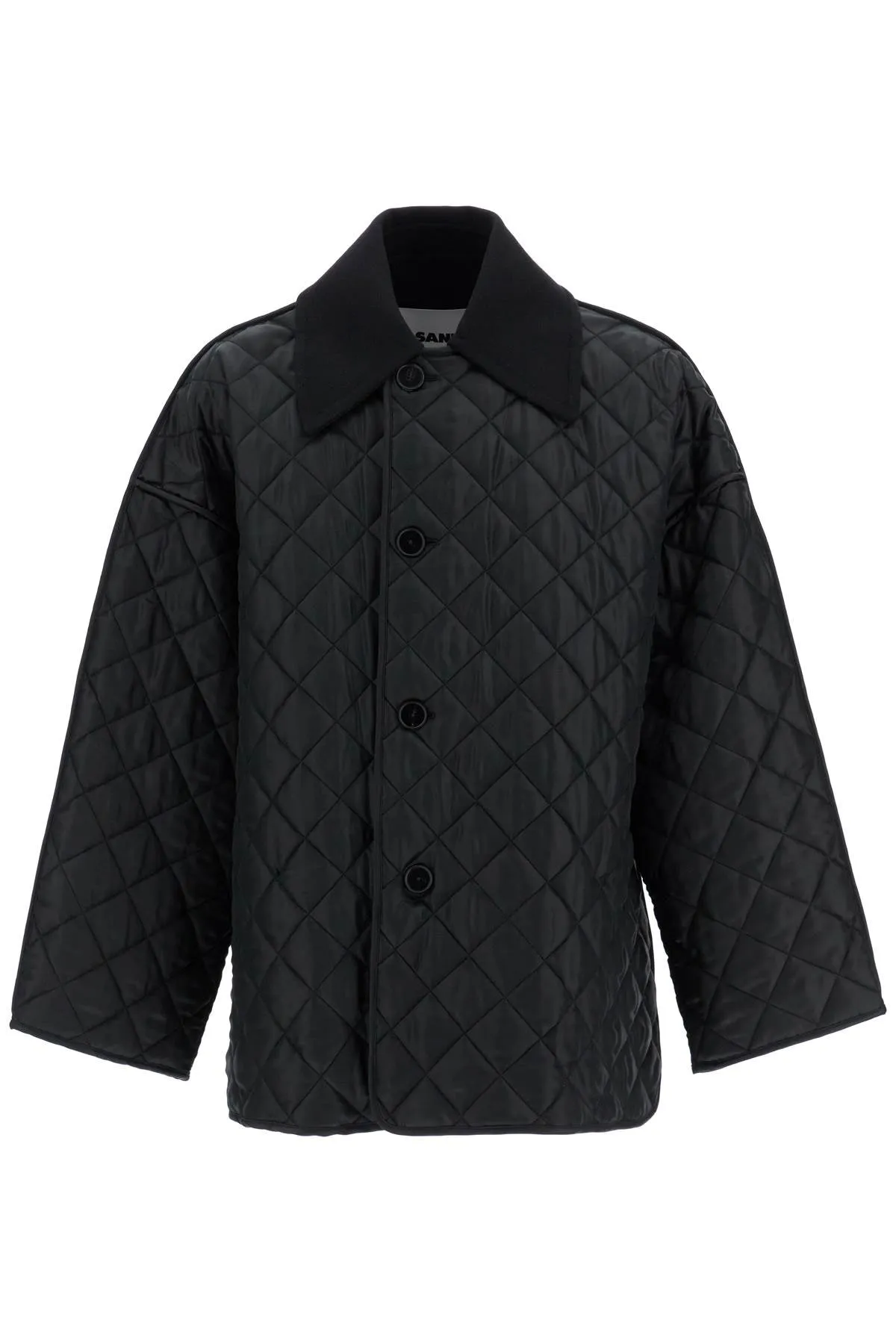 QUILTED MAXI JACKET WITH DETACHABLE