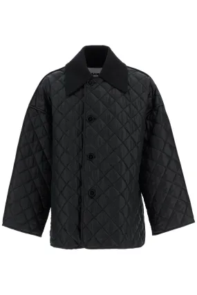 QUILTED MAXI JACKET WITH DETACHABLE
