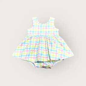 Serendipity Clothing Pastel Gingham Bubble Dress