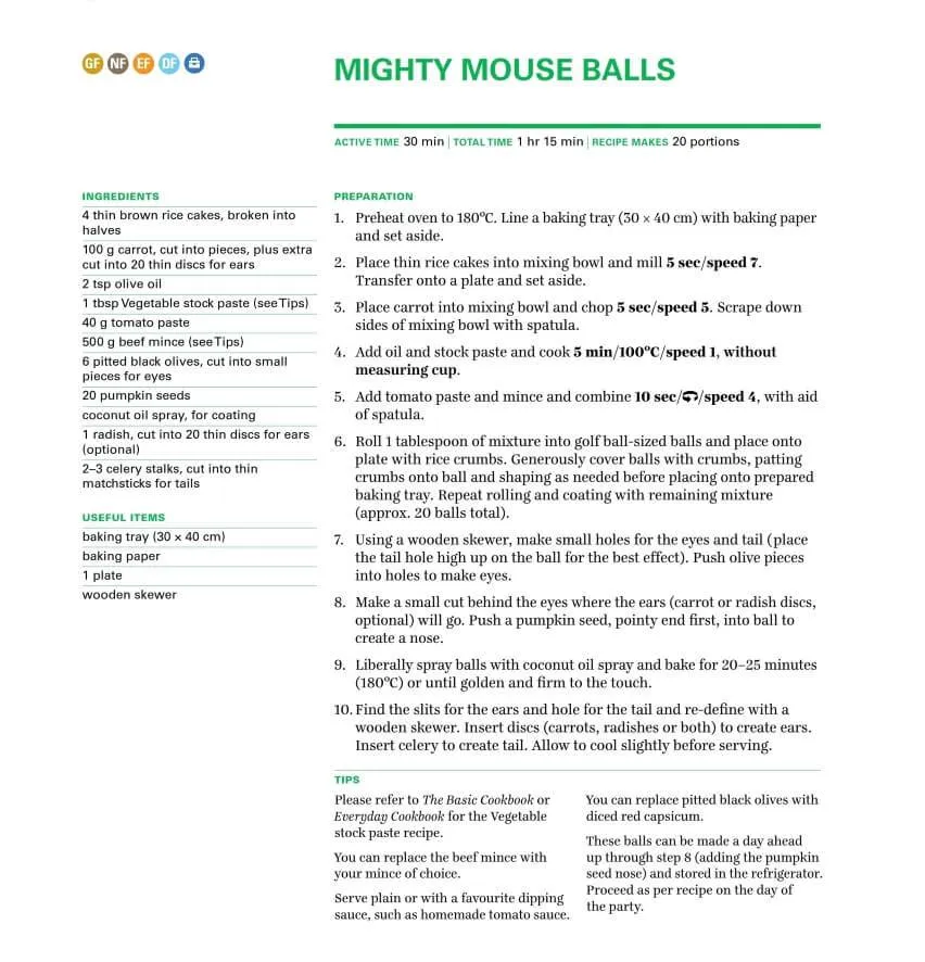 Thermomix® Hip Hip Hooray! Kids’ Party Cookbook for Thermomix® TM31 TM5 TM6