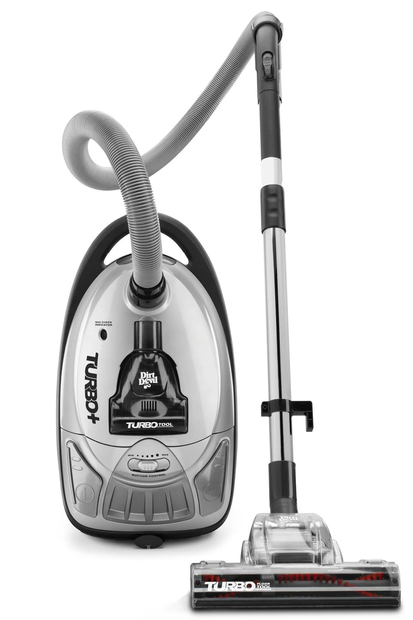 Turbo Plus Bagged Canister Vacuum