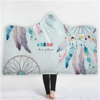 Universe Hooded Blanket