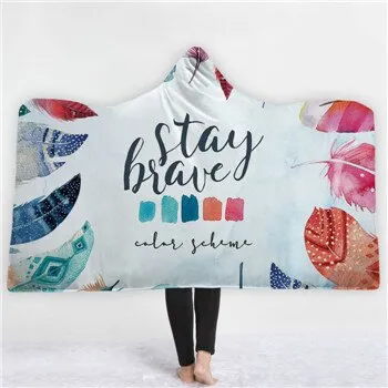 Universe Hooded Blanket
