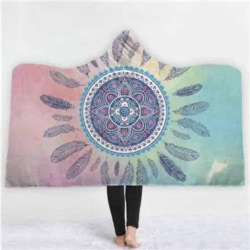 Universe Hooded Blanket