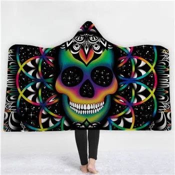 Universe Hooded Blanket