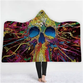 Universe Hooded Blanket