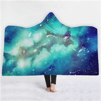 Universe Hooded Blanket