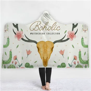 Universe Hooded Blanket