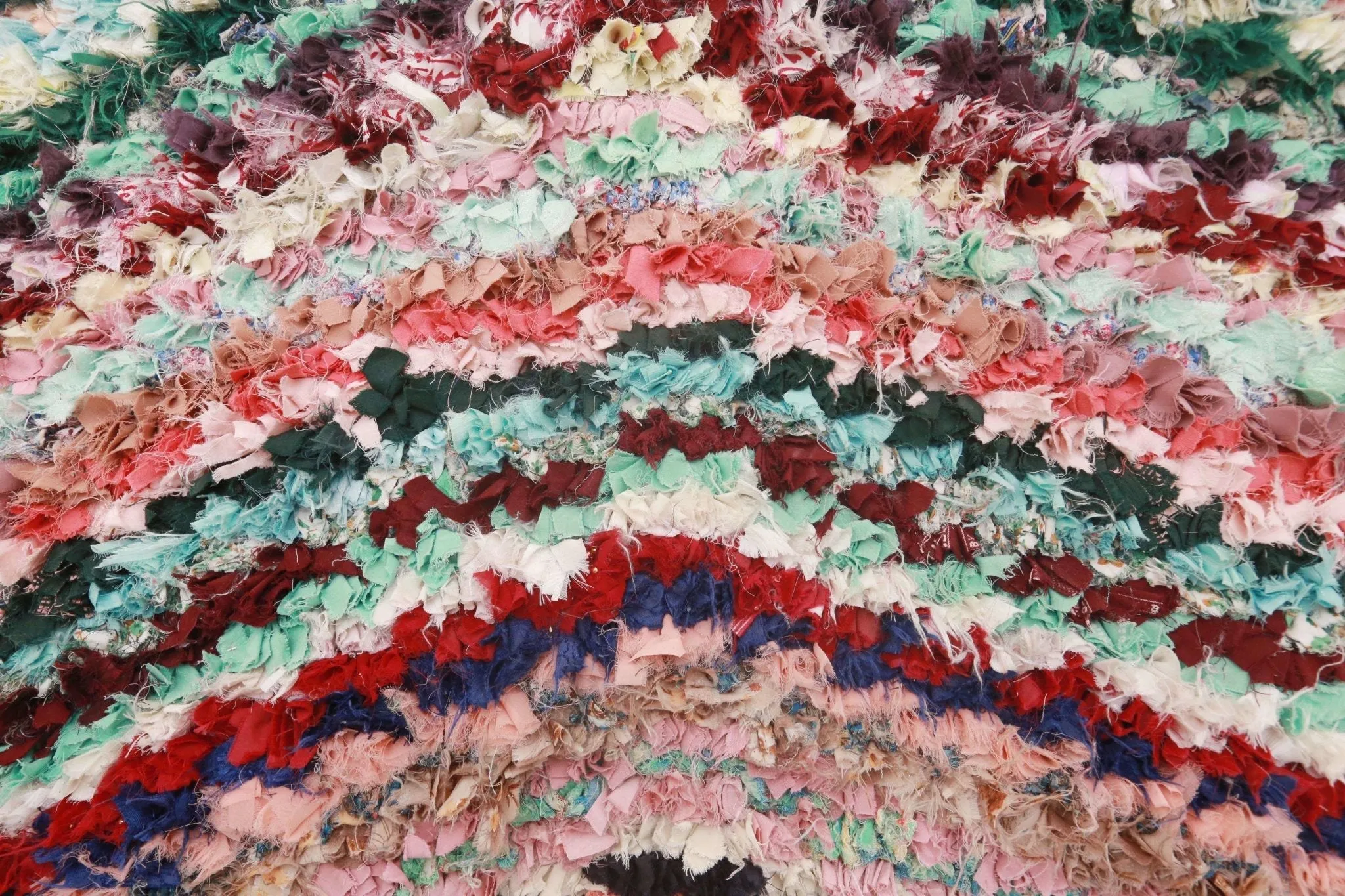 Vintage Boucherouite Rug #7