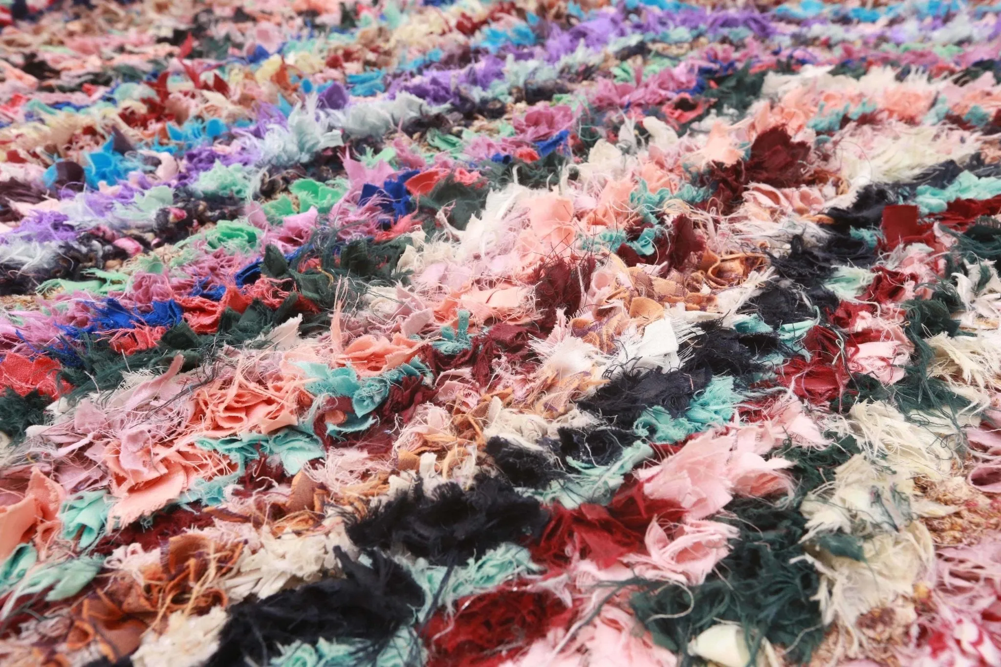 Vintage Boucherouite Rug #7