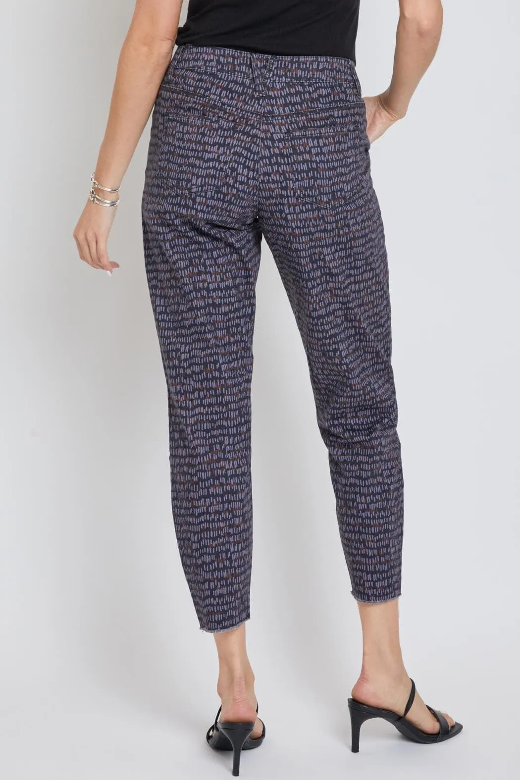 Women's Pork Chop Pocket Pants With Dog Bite Hem